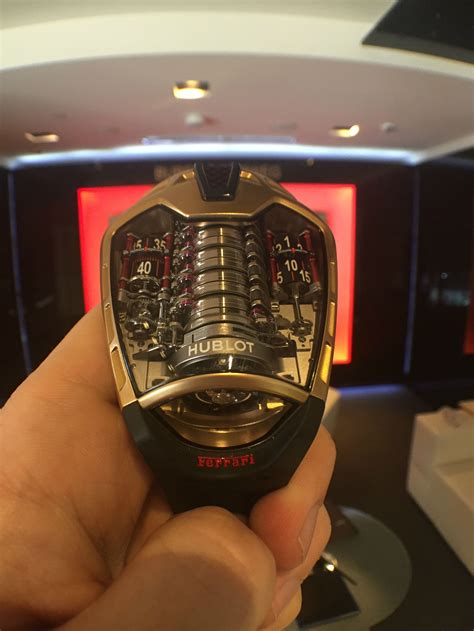 hublot ferrari replica vs original|hublot laferrari watch.